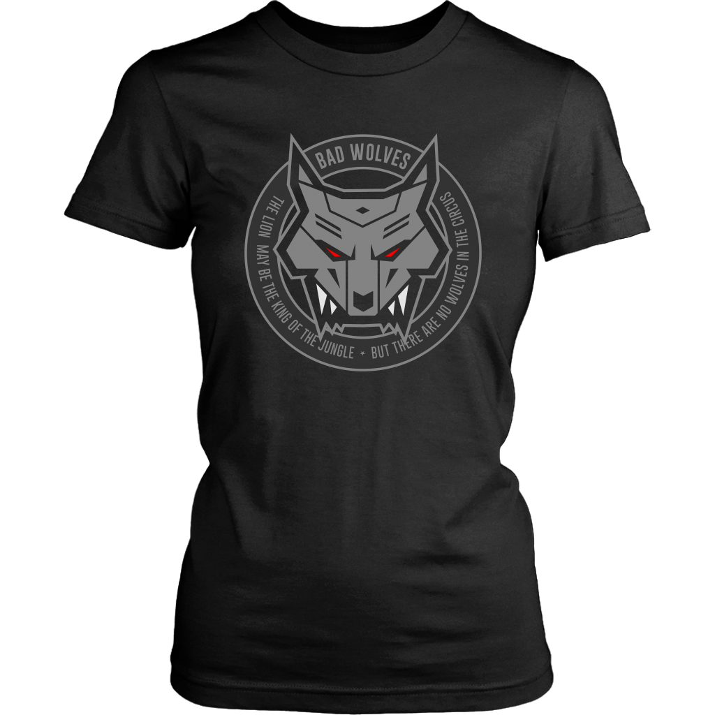 Wolf Emblem Ladies Tee