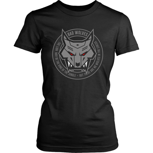 Wolf Emblem Ladies Tee