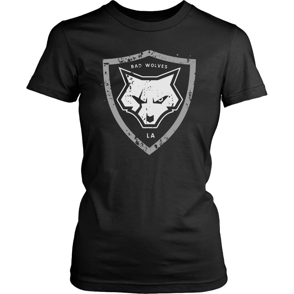 Distressed Shield Women's Tee