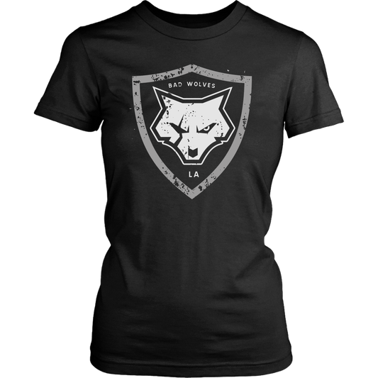 Distressed Shield Women's Tee
