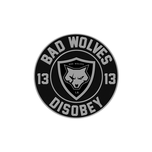 Wolf Shield Logo Disobey Patch