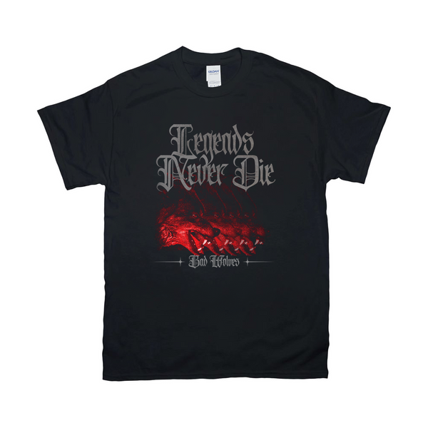 Official Bad Wolves Store - Legends Never Die Tee